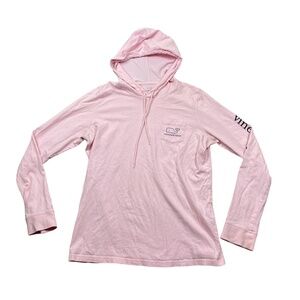 Vineyard Vines Medium Pink Hoodie‎ Long Sleeve Drawstring